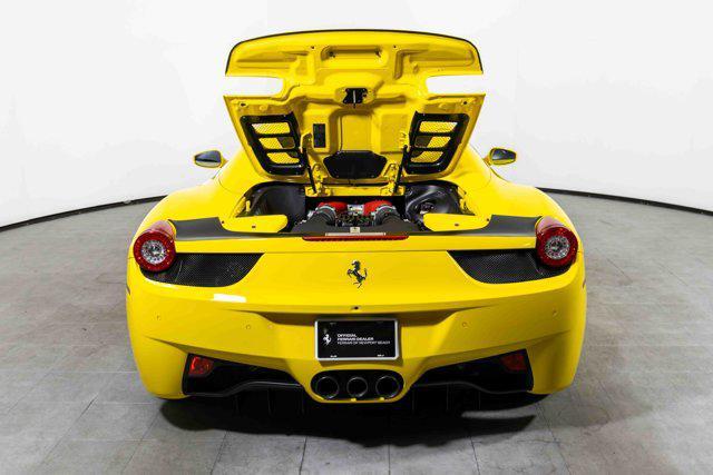 used 2015 Ferrari 458 Spider car, priced at $289,000