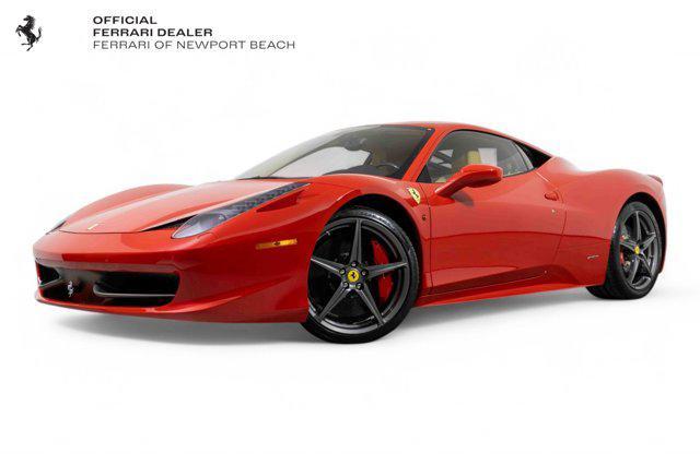 used 2014 Ferrari 458 Italia car, priced at $350,000