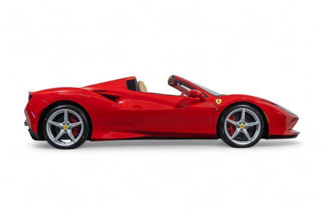 used 2021 Ferrari F8 Spider car, priced at $429,000