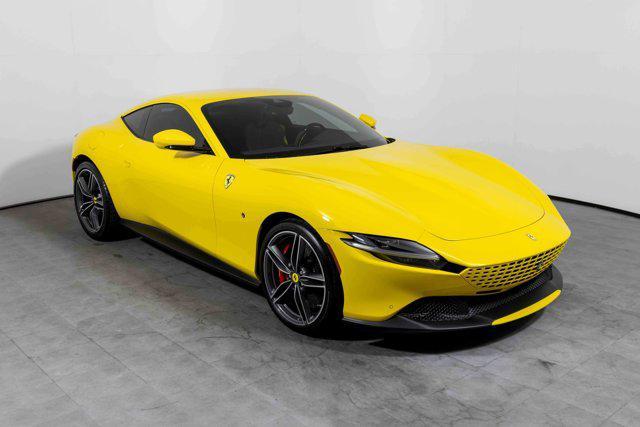 used 2023 Ferrari Roma car, priced at $235,000