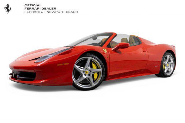 used 2015 Ferrari 458 Spider car, priced at $289,000