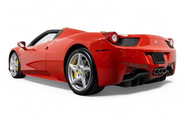 used 2015 Ferrari 458 Spider car, priced at $289,000