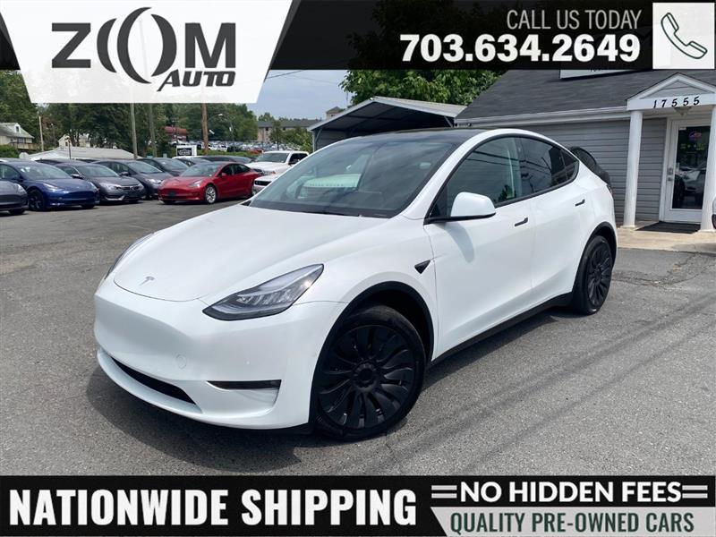 used 2021 Tesla Model Y car, priced at $28,995