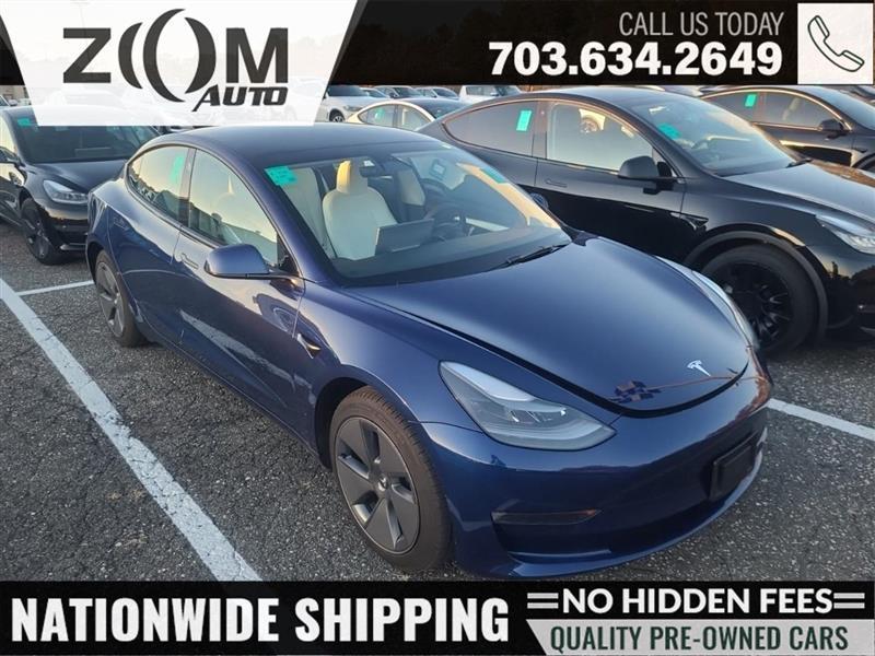 used 2023 Tesla Model 3 car, priced at $29,995