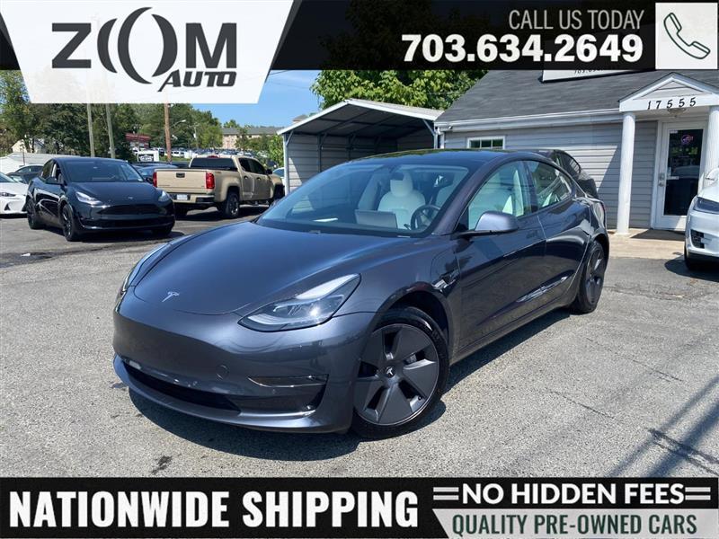 used 2021 Tesla Model 3 car, priced at $21,995