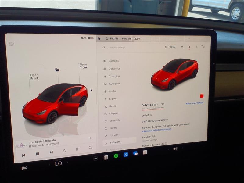used 2022 Tesla Model Y car, priced at $28,995