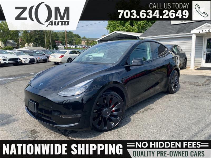 used 2022 Tesla Model Y car, priced at $33,995