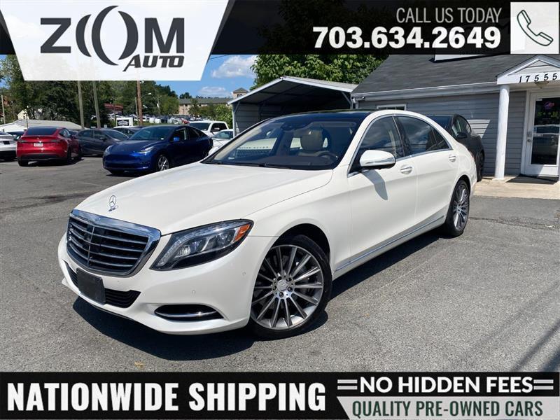 used 2015 Mercedes-Benz S-Class car, priced at $26,995