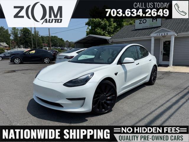 used 2022 Tesla Model 3 car, priced at $26,995