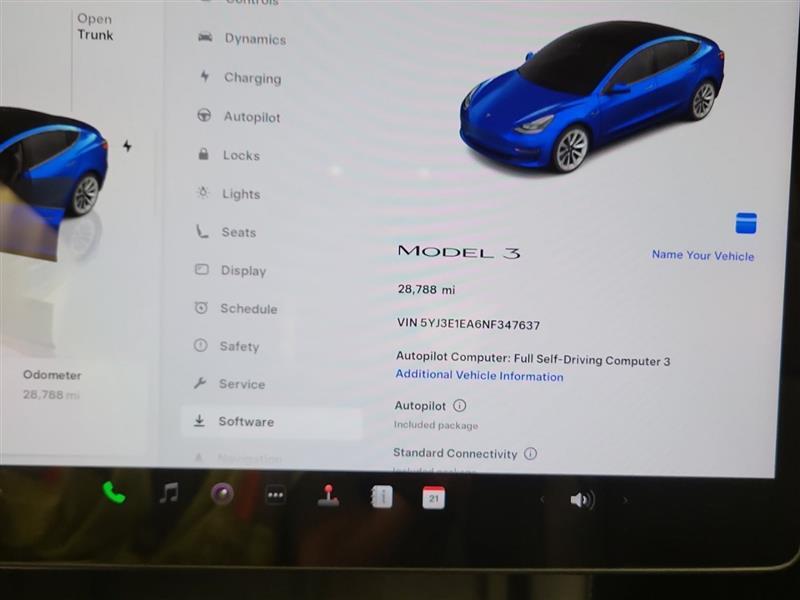 used 2022 Tesla Model 3 car, priced at $19,995