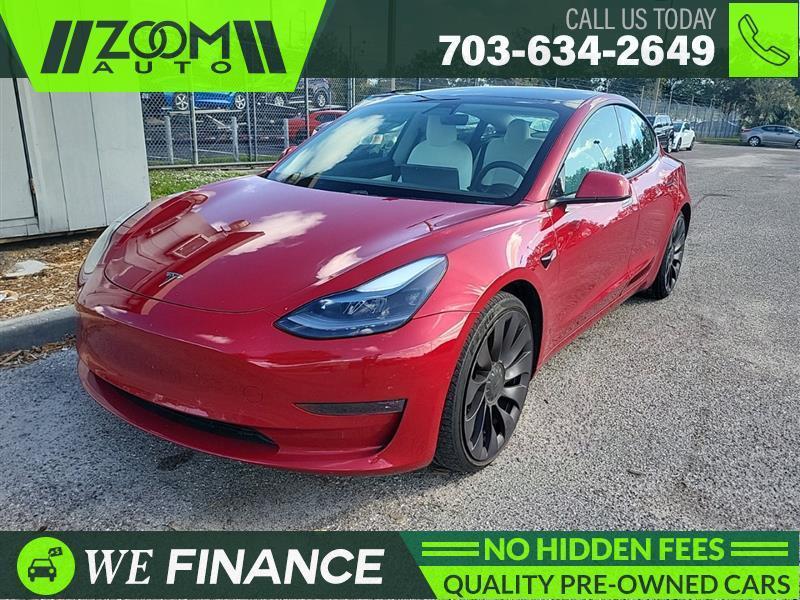 used 2021 Tesla Model 3 car, priced at $30,995