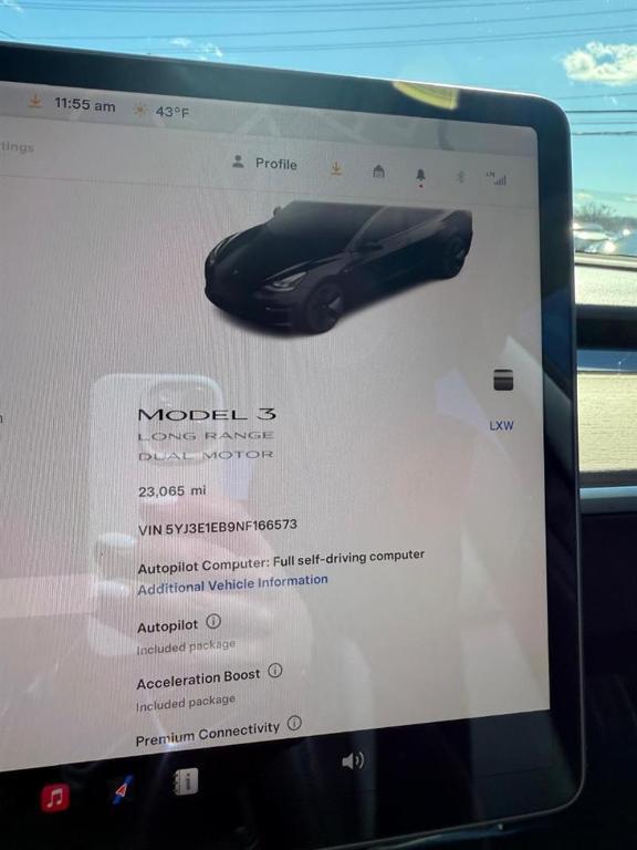 used 2022 Tesla Model 3 car, priced at $24,995