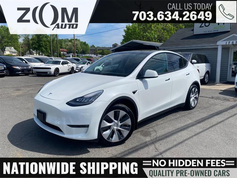 used 2021 Tesla Model Y car, priced at $28,995