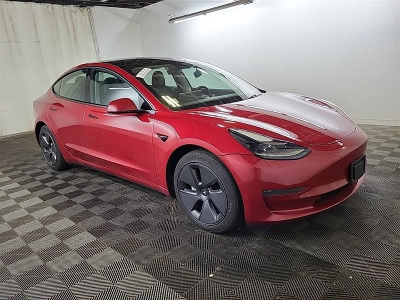 used 2023 Tesla Model 3 car, priced at $27,995