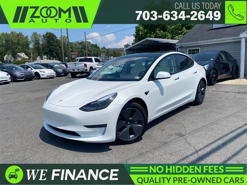 used 2021 Tesla Model 3 car, priced at $25,995