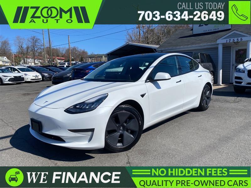 used 2021 Tesla Model 3 car, priced at $24,995