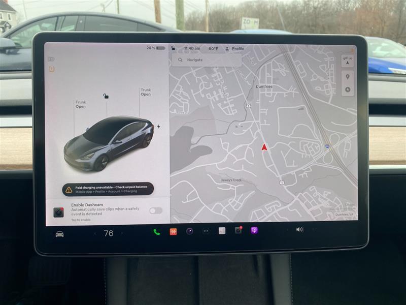 used 2022 Tesla Model 3 car, priced at $22,995