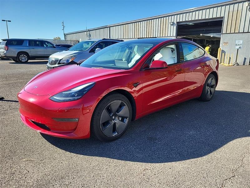 used 2022 Tesla Model 3 car, priced at $27,995