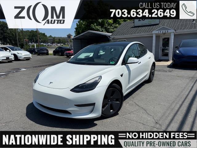 used 2022 Tesla Model 3 car, priced at $23,995