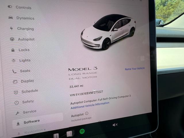 used 2022 Tesla Model 3 car, priced at $23,995