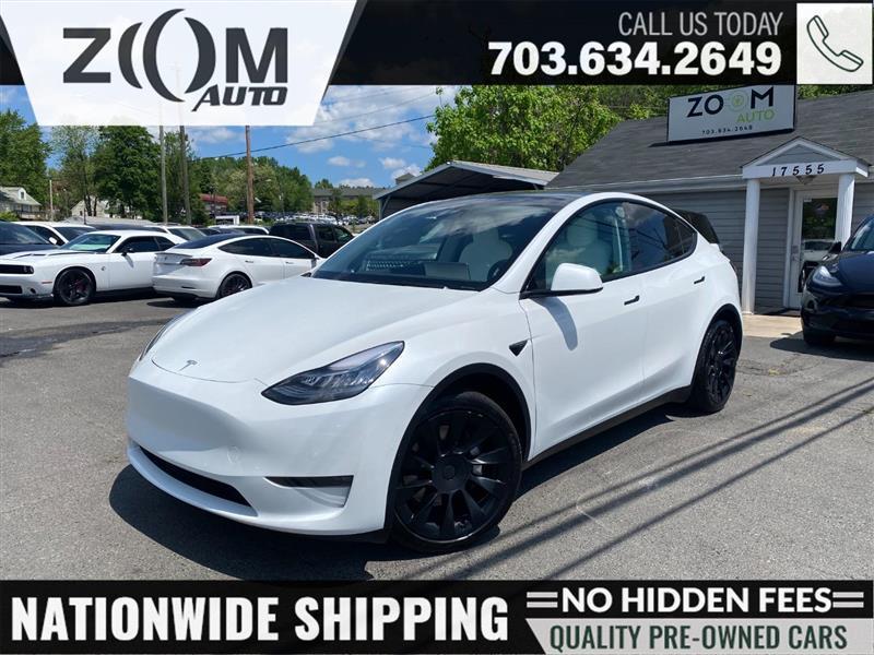 used 2021 Tesla Model Y car, priced at $28,995