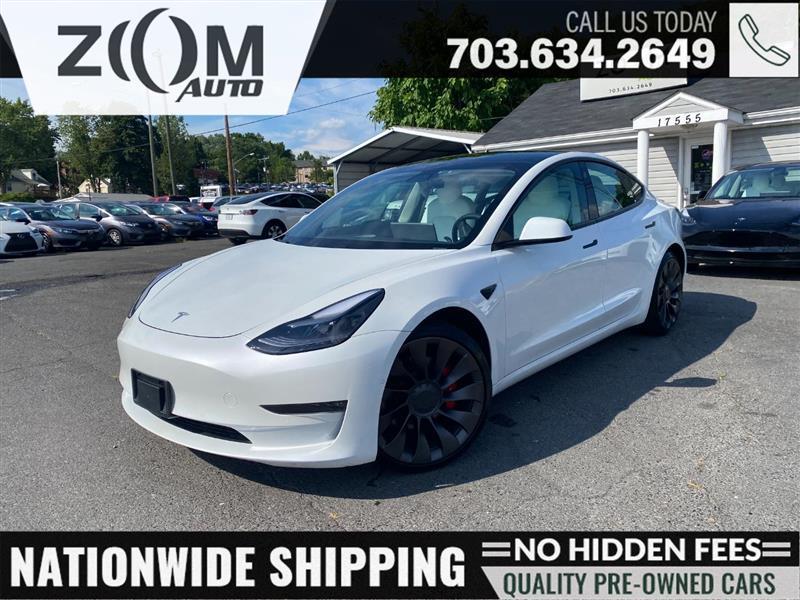 used 2021 Tesla Model 3 car, priced at $28,995