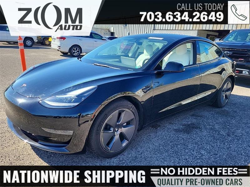 used 2021 Tesla Model 3 car, priced at $21,995