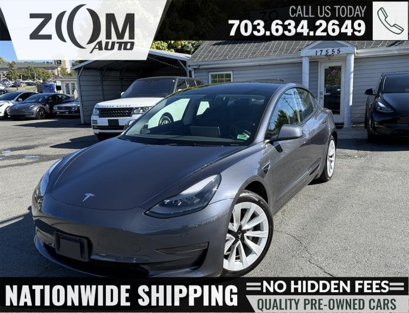 used 2022 Tesla Model 3 car, priced at $26,995