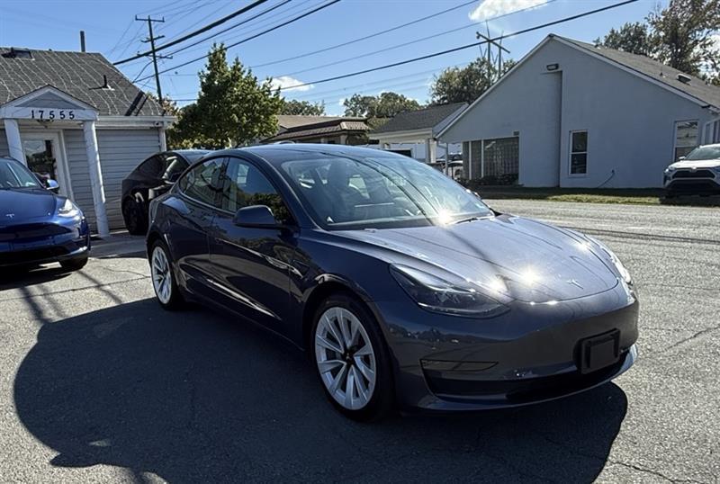 used 2022 Tesla Model 3 car, priced at $26,995
