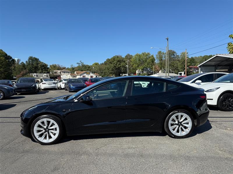 used 2022 Tesla Model 3 car, priced at $27,995