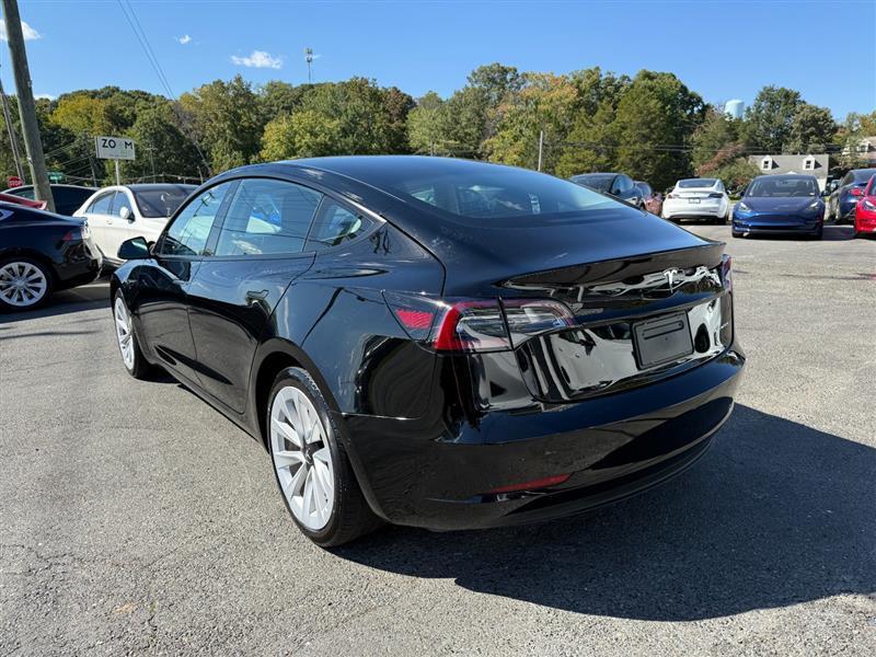 used 2022 Tesla Model 3 car, priced at $27,995