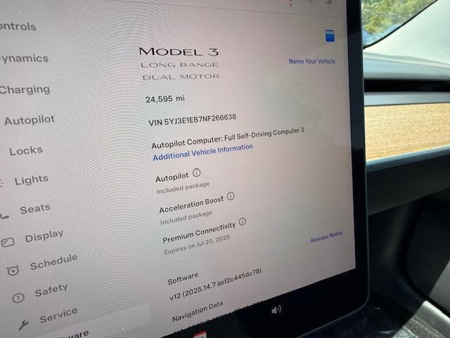 used 2022 Tesla Model 3 car, priced at $23,995