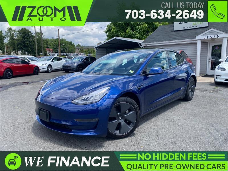 used 2021 Tesla Model 3 car, priced at $25,995