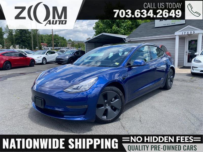 used 2021 Tesla Model 3 car, priced at $25,995