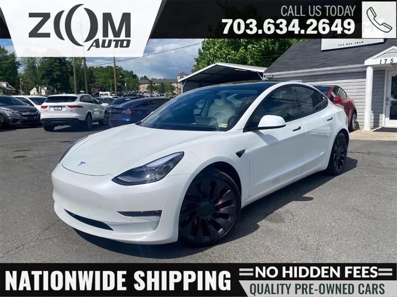 used 2021 Tesla Model 3 car, priced at $29,995