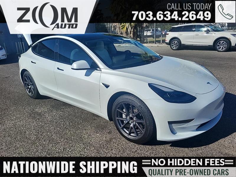 used 2021 Tesla Model 3 car, priced at $21,995