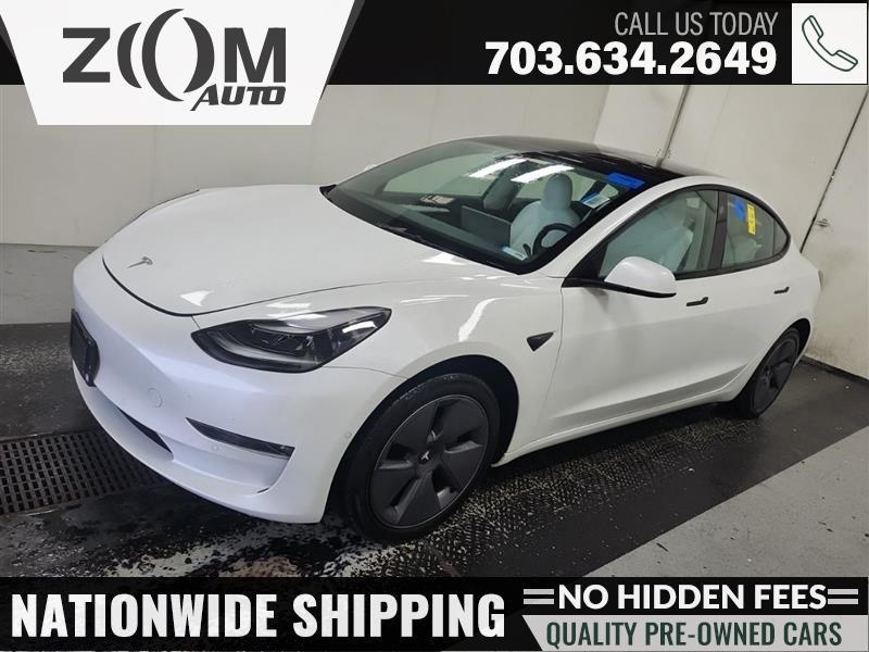 used 2022 Tesla Model 3 car, priced at $23,995