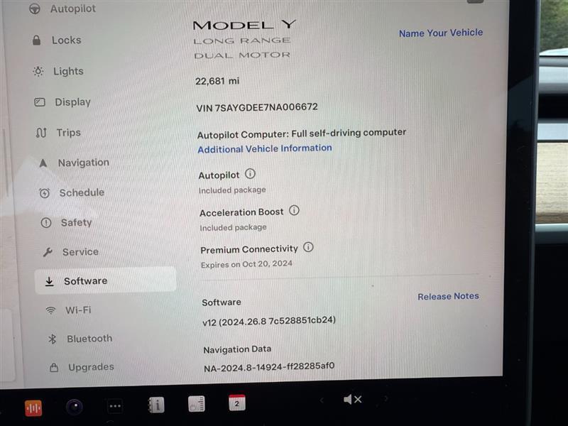 used 2022 Tesla Model Y car, priced at $32,995