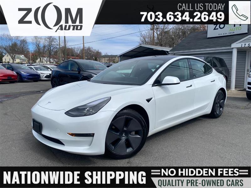 used 2022 Tesla Model 3 car, priced at $28,995