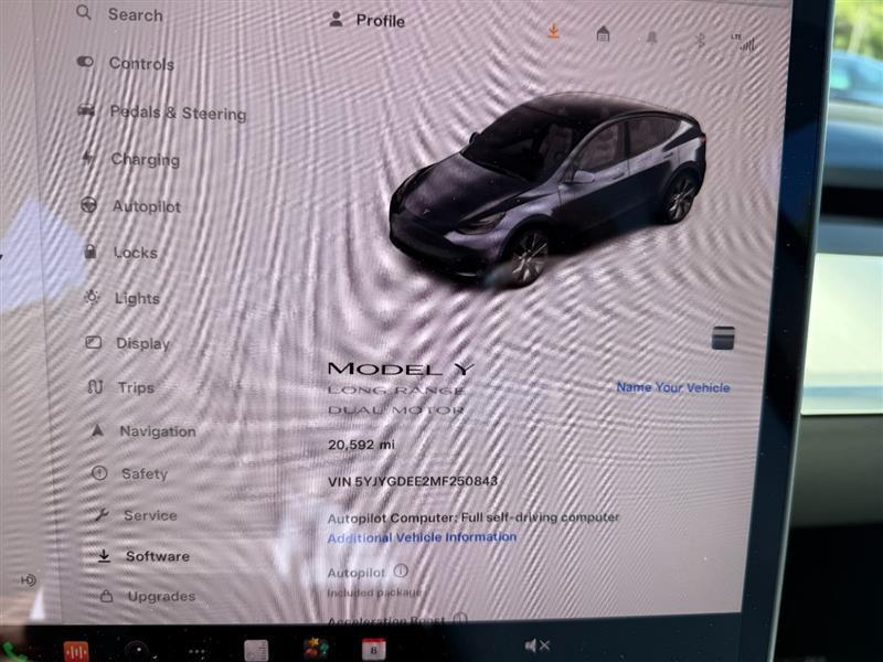 used 2021 Tesla Model Y car, priced at $28,995