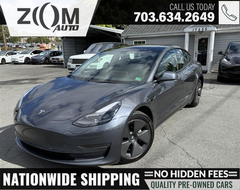 used 2021 Tesla Model 3 car, priced at $23,995