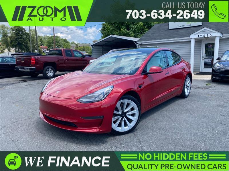 used 2022 Tesla Model 3 car, priced at $26,995