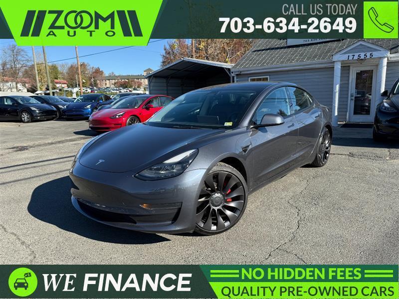 used 2021 Tesla Model 3 car, priced at $29,995