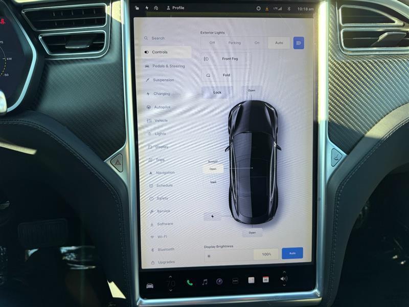 used 2018 Tesla Model S car, priced at $27,995