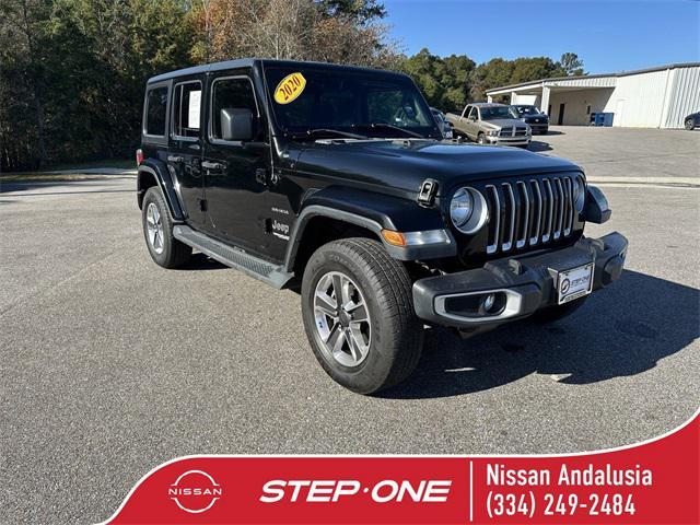 used 2020 Jeep Wrangler Unlimited car, priced at $32,341