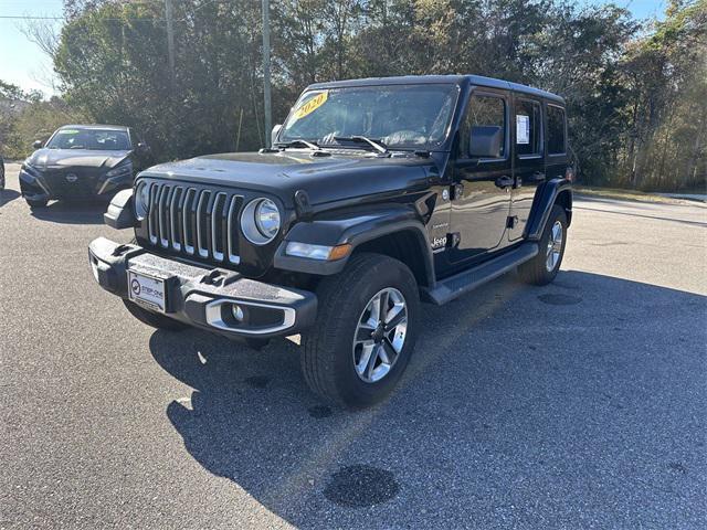 used 2020 Jeep Wrangler Unlimited car, priced at $32,341