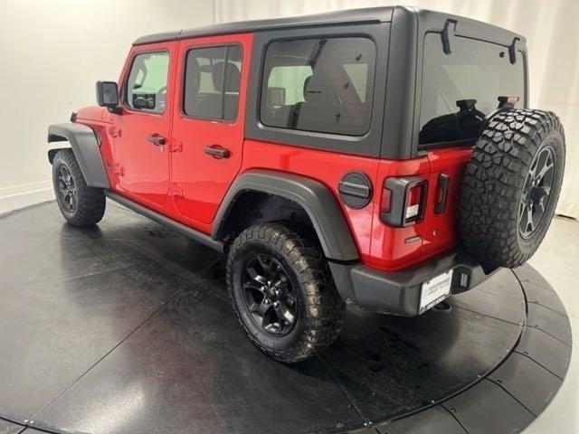 used 2022 Jeep Wrangler Unlimited car, priced at $30,944