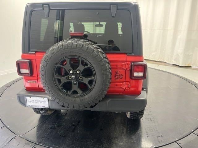 used 2022 Jeep Wrangler Unlimited car, priced at $30,944