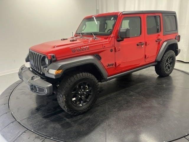 used 2022 Jeep Wrangler Unlimited car, priced at $30,944