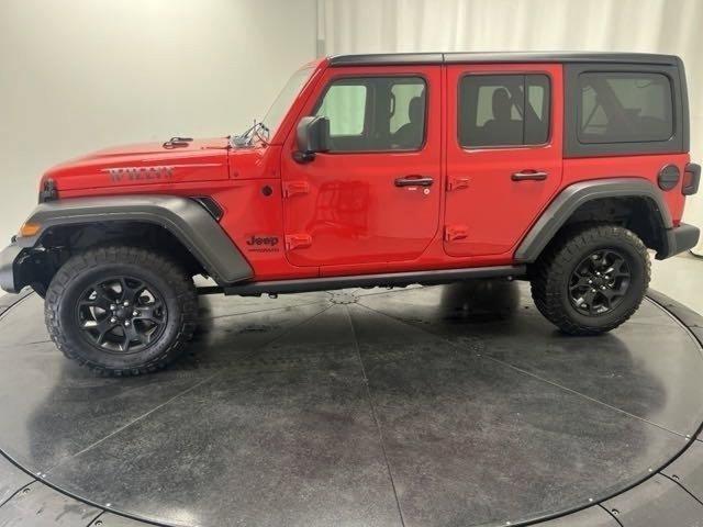 used 2022 Jeep Wrangler Unlimited car, priced at $30,944